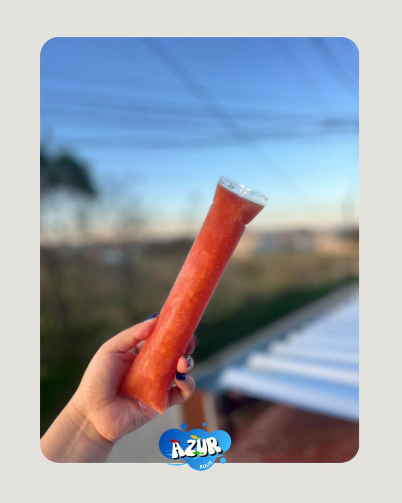 Bolis Azur sabor Mango con Chamoy