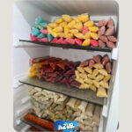 Congelador surtido con todos los sabores de Bolis Azur